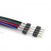 Cable Plano para Tiras LED RGB 4 vias